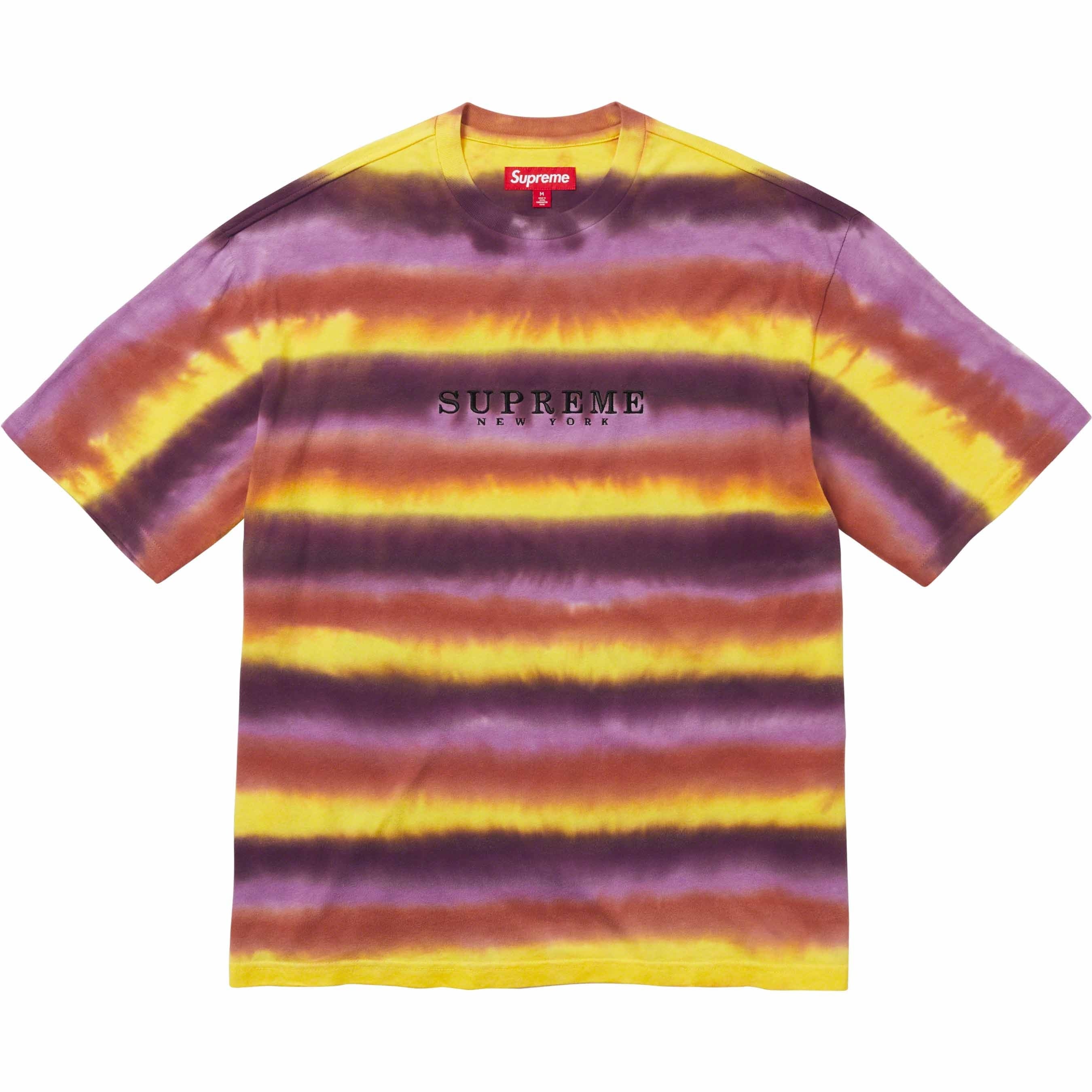 Dyed Stripe S/S Top view 5